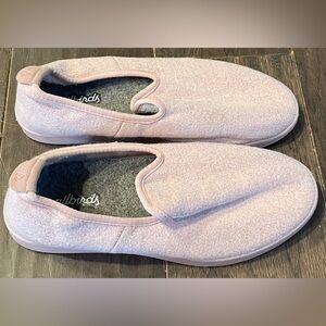 Allbirds Wool Loungers Slip-On Sneakers Women’s 6 Calm Taupe Pink Merino Wool